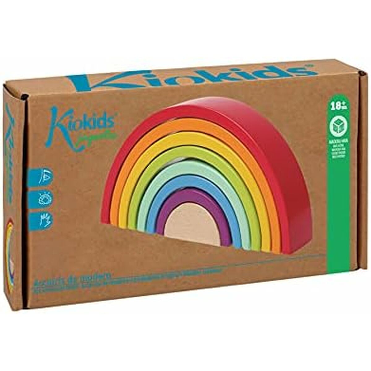 Staplingsbara block 8 Delar-Bebis, Leksaker för småbarn-BigBuy Kids-peaceofhome.se