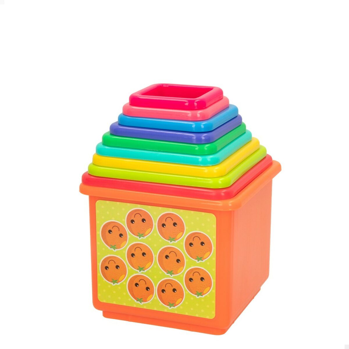 Staplingsbara block PlayGo 4 antal 10,2 x 50,8 x 10,2 cm-Bebis, Leksaker för småbarn-PlayGo-peaceofhome.se