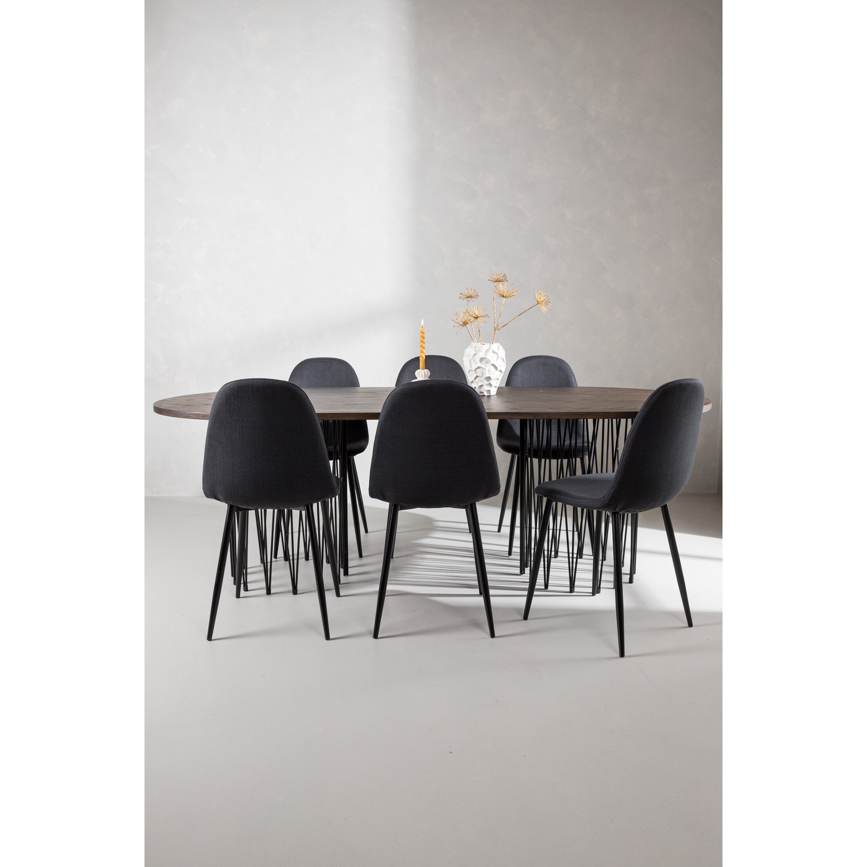 Stone Oval Matgrupp-GR Dining Set-Venture Home-peaceofhome.se