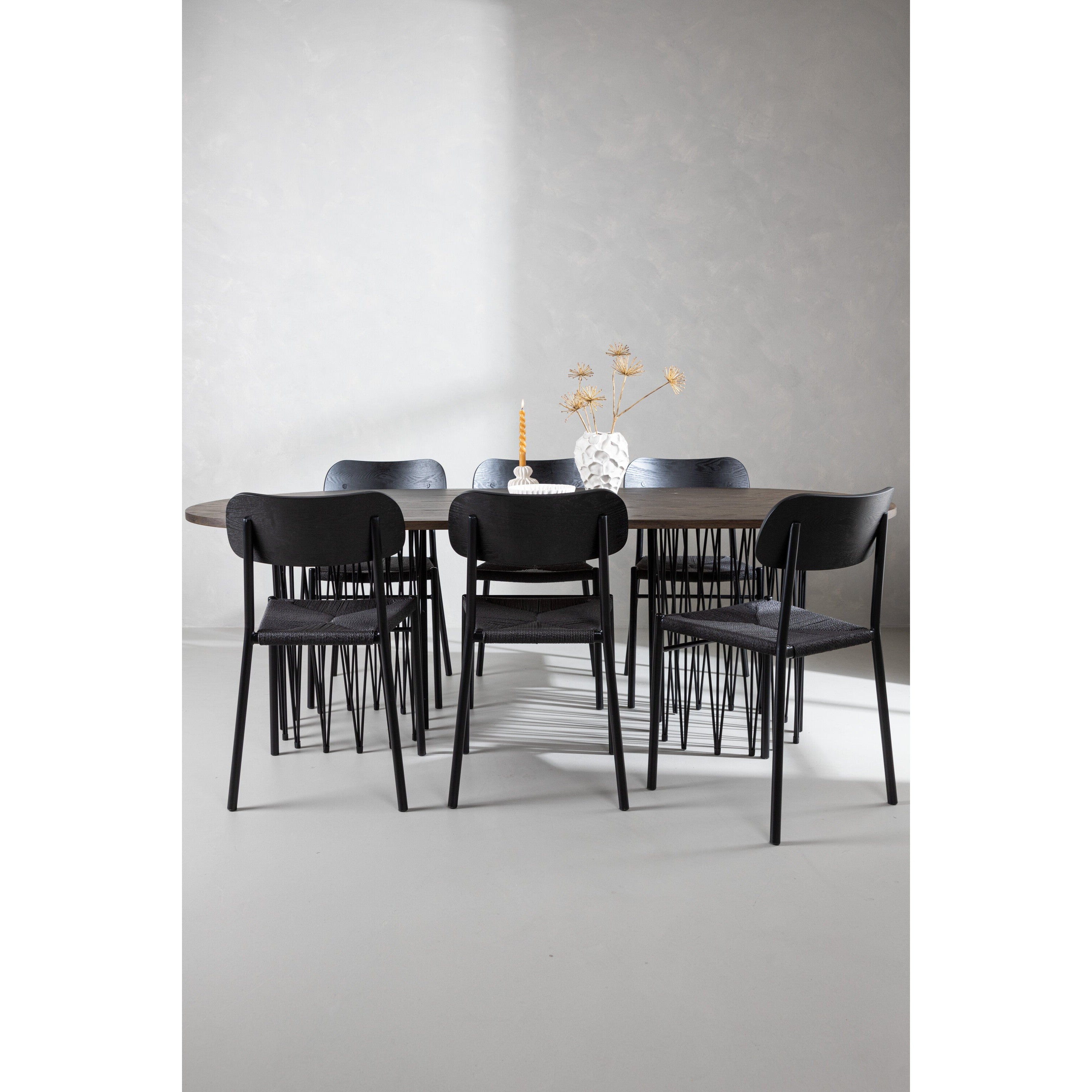 Stone Oval Matgrupp-GR Dining Set-Venture Home-peaceofhome.se