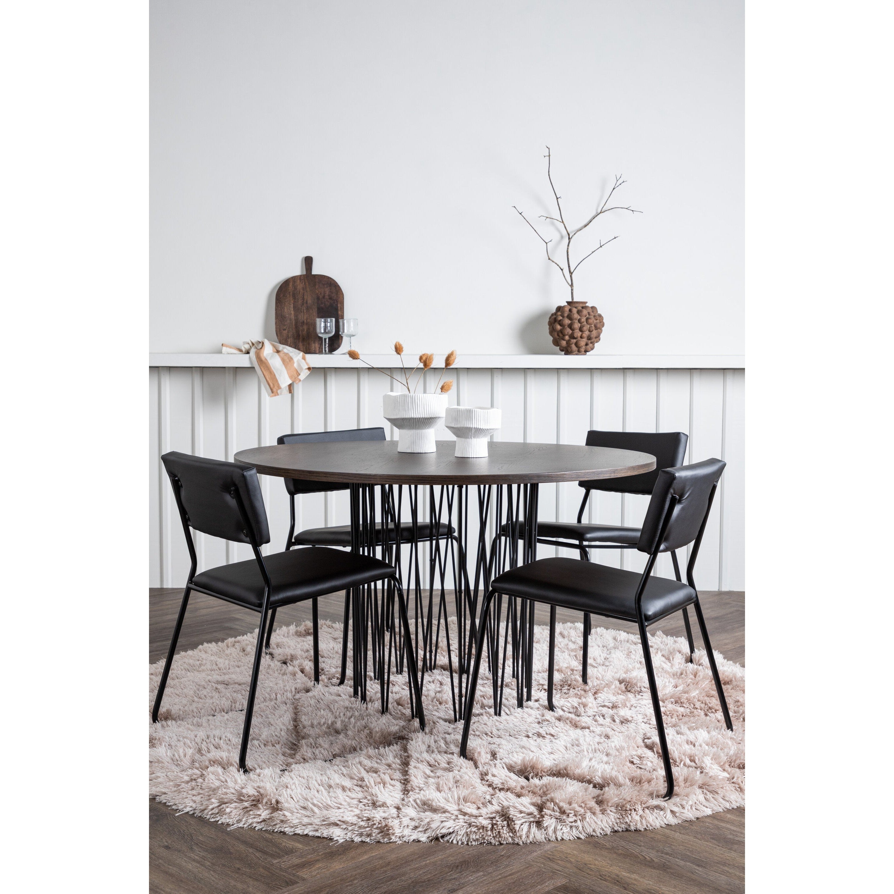 Stone Rund Matgrupp-GR Dining Set-Venture Home-peaceofhome.se