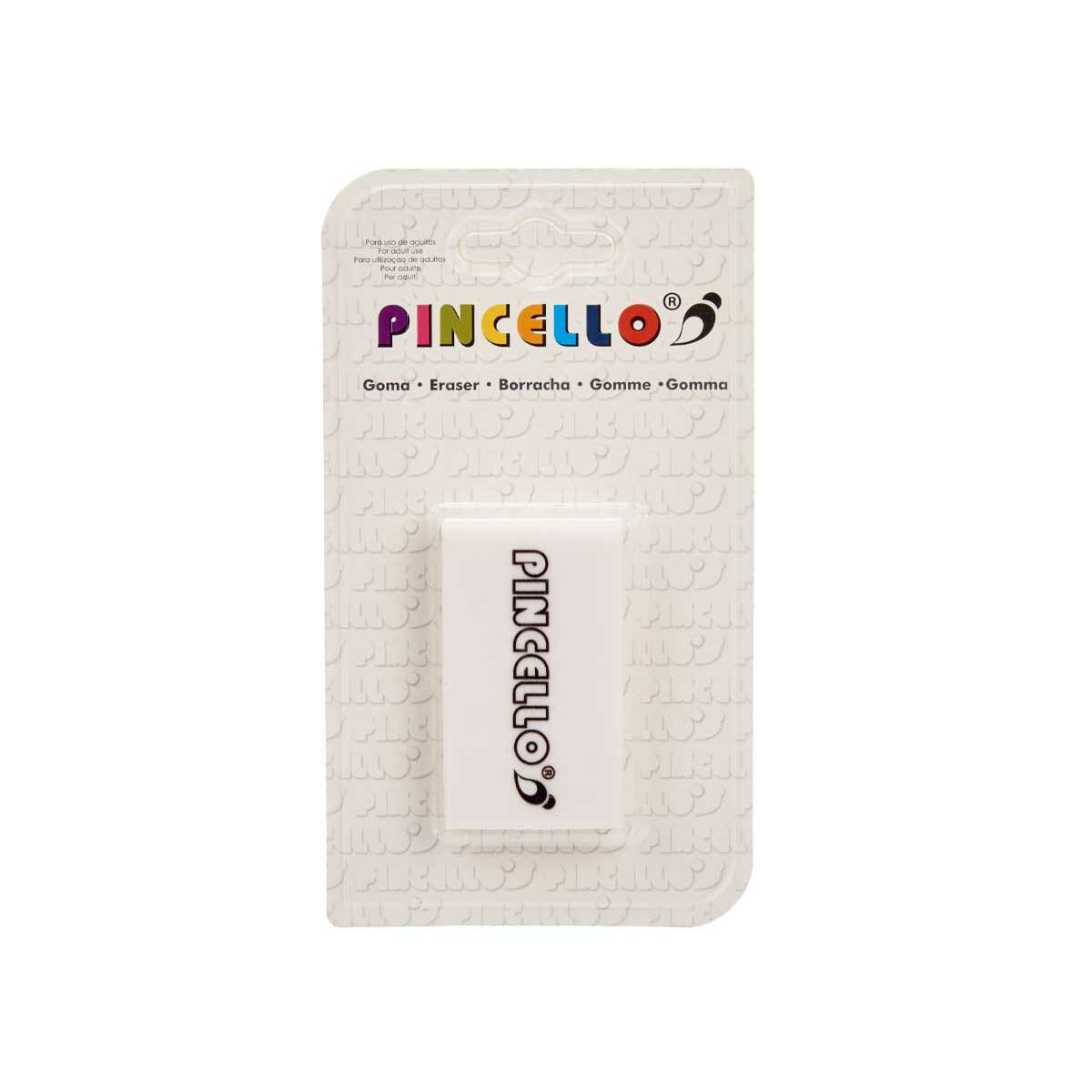 Suddgummi Pincello 485 485 Vit 9 x 16 x 1,5 cm (12 antal)-Kontor och Kontorsmaterial, konst och hantverk-Pincello-peaceofhome.se