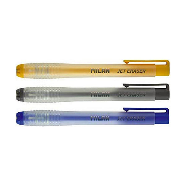 Suddgummi Milan Jet eraser Penna Blå Multicolour-Kontor och Kontorsmaterial, konst och hantverk-Milan-peaceofhome.se