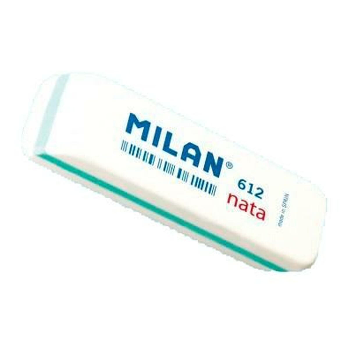 Sudgummiset Milan 612 NATA Vit 7,8 x 2,3 x 1,2 cm 12 Delar (25 antal)-Kontor och Kontorsmaterial, konst och hantverk-Milan-peaceofhome.se