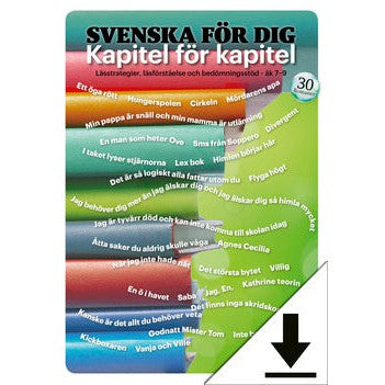 Svenska för dig - Kapitel för kapitel (nedladdningsbar)-Digitala böcker-Liber-peaceofhome.se