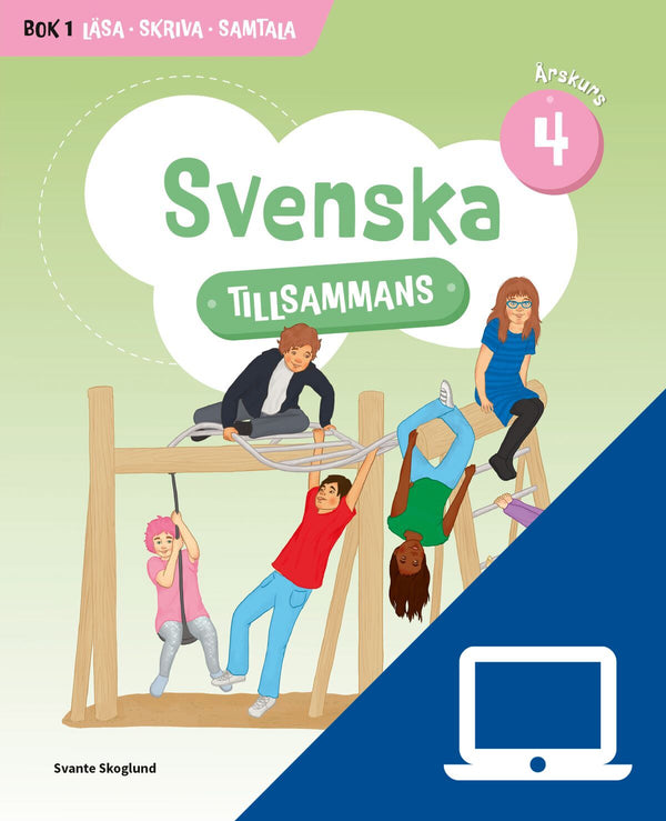 Svenska tillsammans 4, digital elevträning, 12 mån-Digitala böcker-Gleerups Utbildning AB-peaceofhome.se