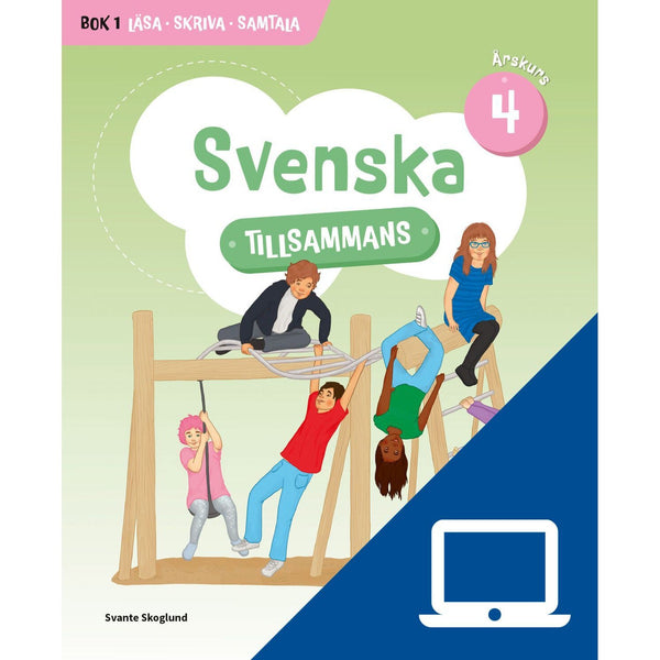 Svenska tillsammans 4, digital elevträning, 12 mån-Digitala böcker-Gleerups Utbildning AB-peaceofhome.se