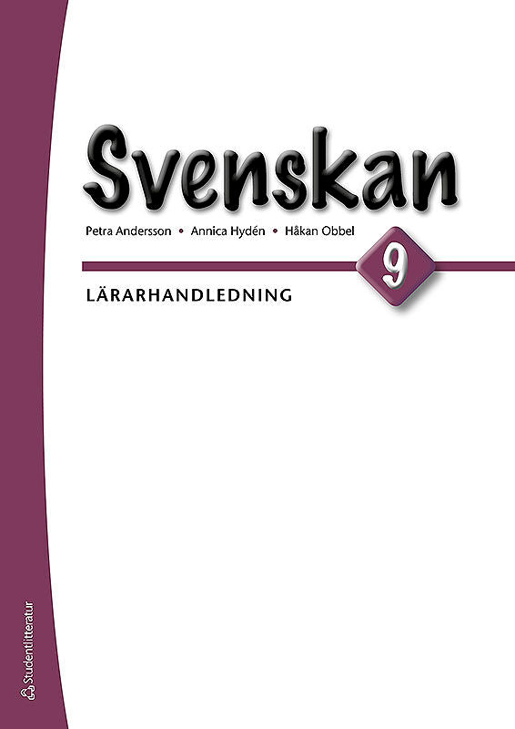 Svenskan 9 - Digital lärarlicens 12 mån-Digitala böcker-Studentlitteratur AB-M12-peaceofhome.se