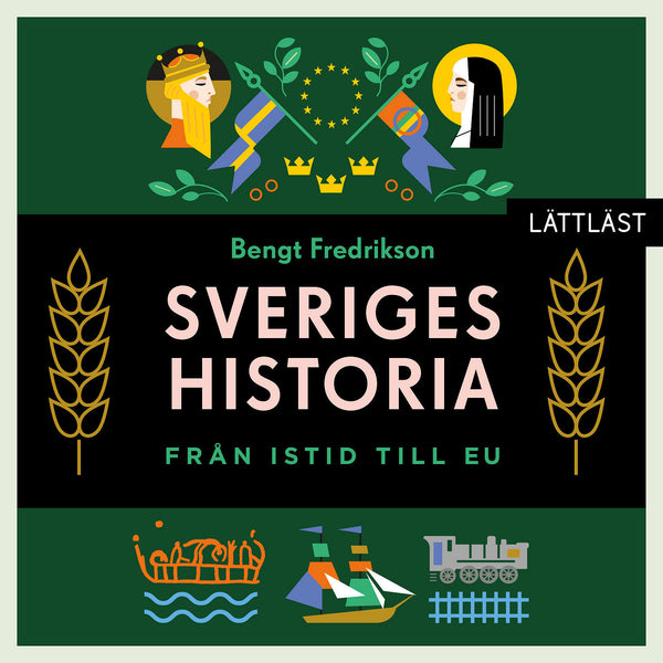 Sveriges historia – Från istid till EU / Lättläst – Ljudbok – Laddas ner-Digitala böcker-Axiell-peaceofhome.se