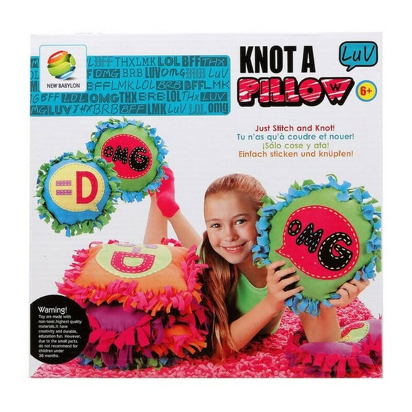 Sy-kit Knot a Pillow 113111-Leksaker och spel, Kreativa aktiviteter-BigBuy Fun-peaceofhome.se