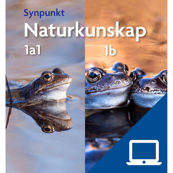 Synpunkt Naturkunskap 1a1+1b, digital elevträning, 12 mån-Digitala böcker-Gleerups Utbildning AB-peaceofhome.se