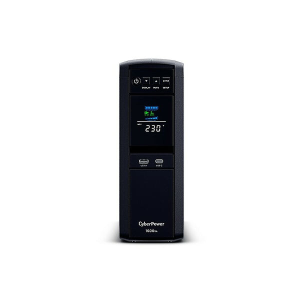 System för Avbrottsfri Strömförsörjning Interaktiv (UPS) Cyberpower CP1600EPFCLCD-Kontor och Kontorsmaterial, Kontorsmaterial-Cyberpower-peaceofhome.se