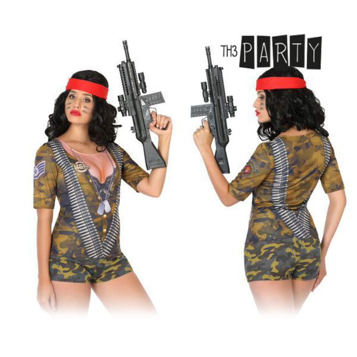 T-shirt för vuxna Th3 Party Grön-Leksaker och spel, Fancy klänning och accessoarer-Th3 Party-peaceofhome.se