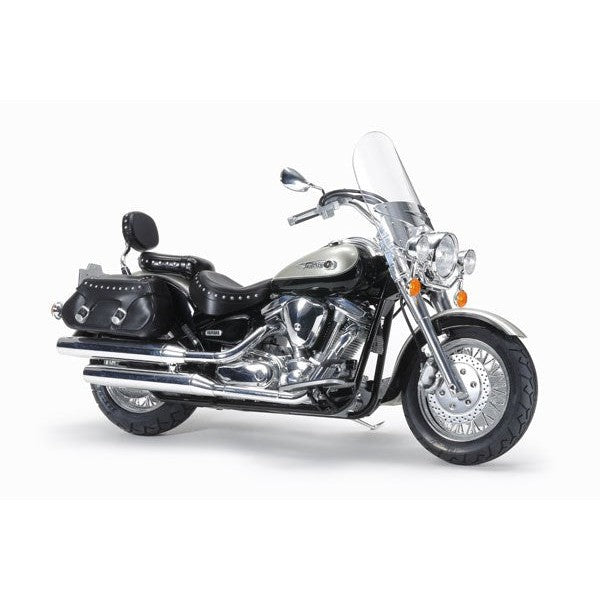 TAMIYA 01:12 Yamaha XV1600 Road Star Custom 14135-byggsatser-Klevrings Sverige-peaceofhome.se