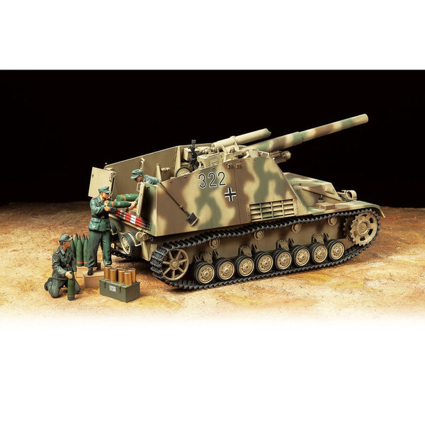 TAMIYA 1:35 Tyska Heavy självgående Haubits Hummel 35367-byggsatser-Klevrings Sverige-peaceofhome.se