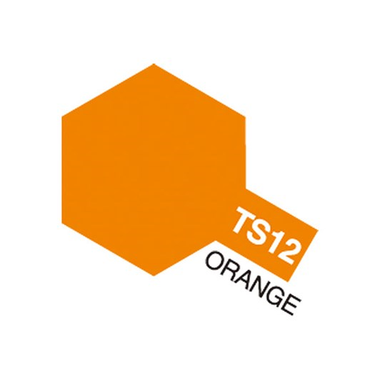 TAMIYA TS-12 Orange 85012 färg, farve, väri-Färg-Klevrings Sverige-peaceofhome.se
