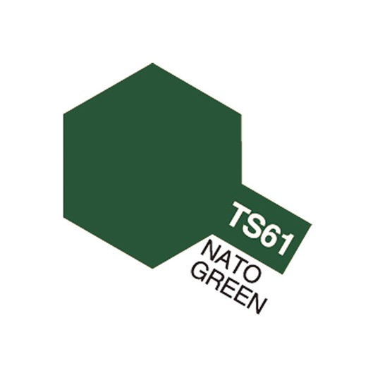 TAMIYA TS-61 NATO Green 85061 färg, farve, väri-Färg-Klevrings Sverige-peaceofhome.se
