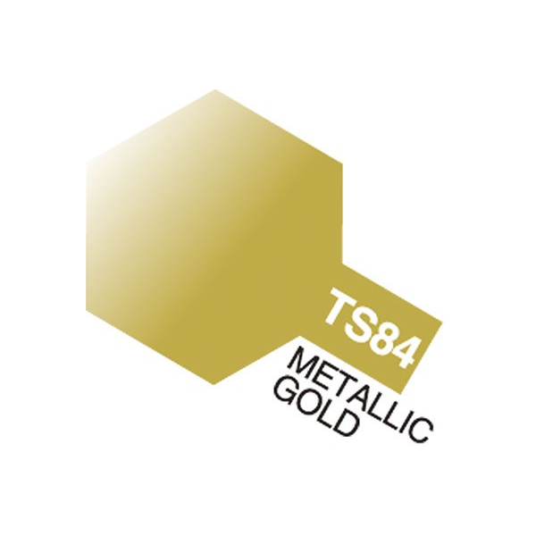 TAMIYA TS-84 Metallic Gold 85084 färg, farve, väri-Färg-Klevrings Sverige-peaceofhome.se