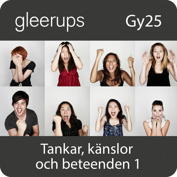 Tankar, känslor och beteenden 1, digitalt, elev 6 mån, Gy25-Digitala böcker-Gleerups Utbildning AB-peaceofhome.se