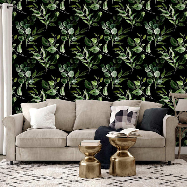 Tapet - Bouquet of Greenery-Tapeter-Artgeist-peaceofhome.se