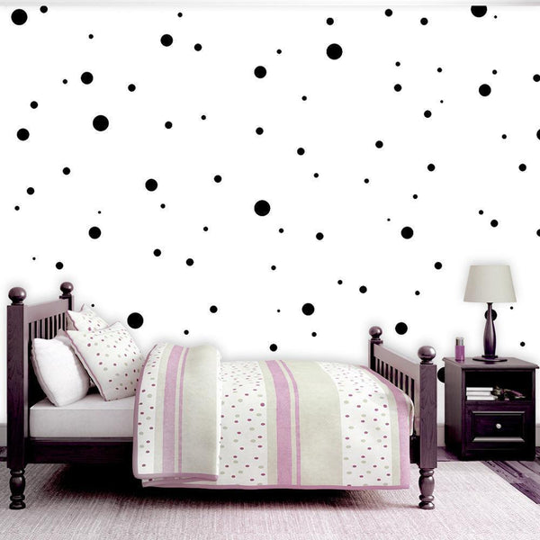 Tapet - Stylish Dots-Tapeter-Artgeist-50x1000-peaceofhome.se