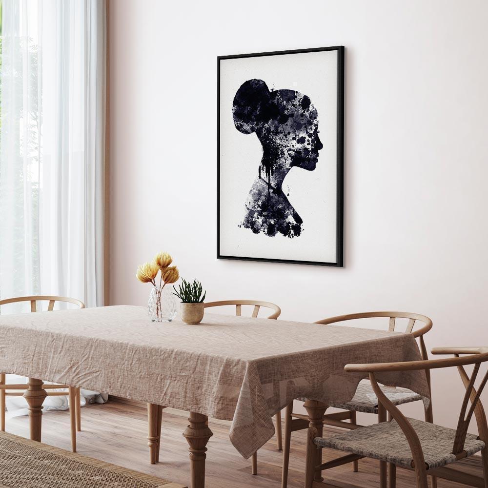 Tavla - Abstract Profile (1 Part) Vertical-Tavlor-Artgeist-peaceofhome.se