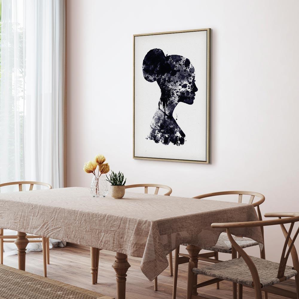 Tavla - Abstract Profile (1 Part) Vertical-Tavlor-Artgeist-peaceofhome.se