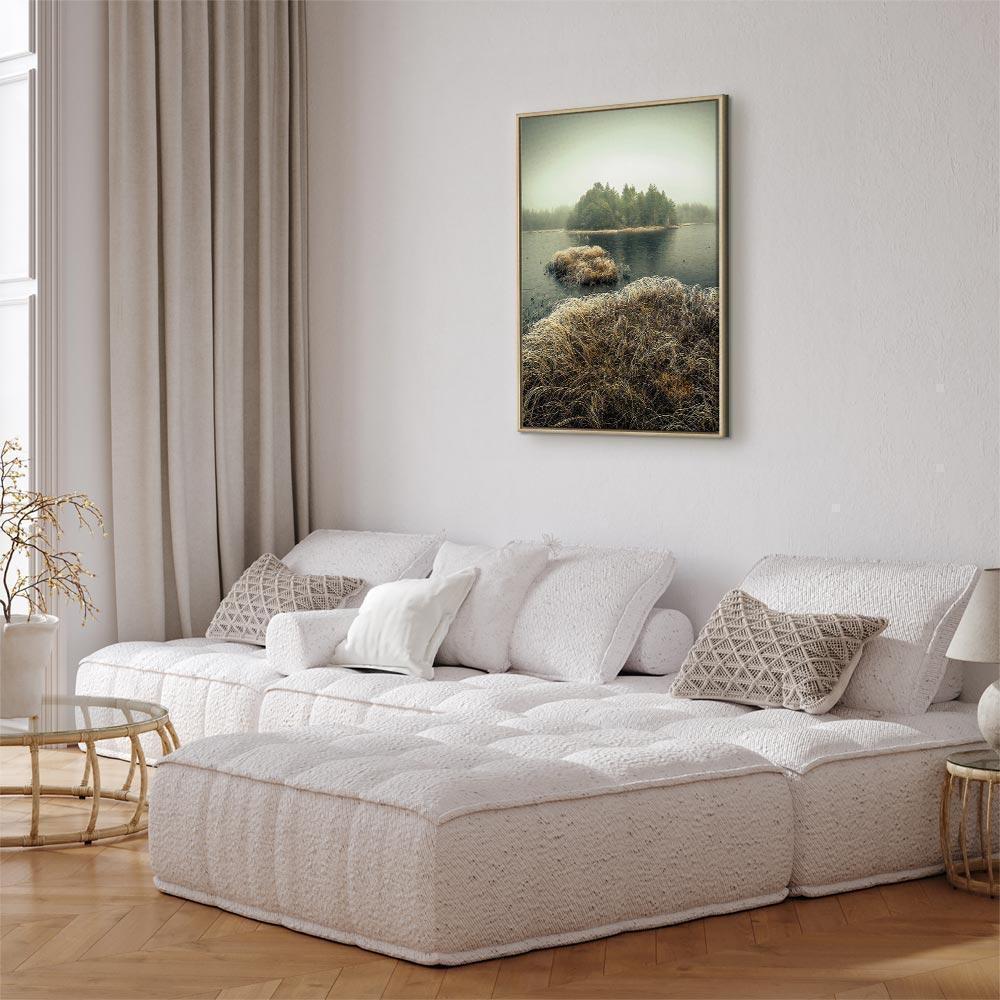 Tavla - Autumn in the Wetlands (1 Part) Vertical-Tavlor-Artgeist-peaceofhome.se