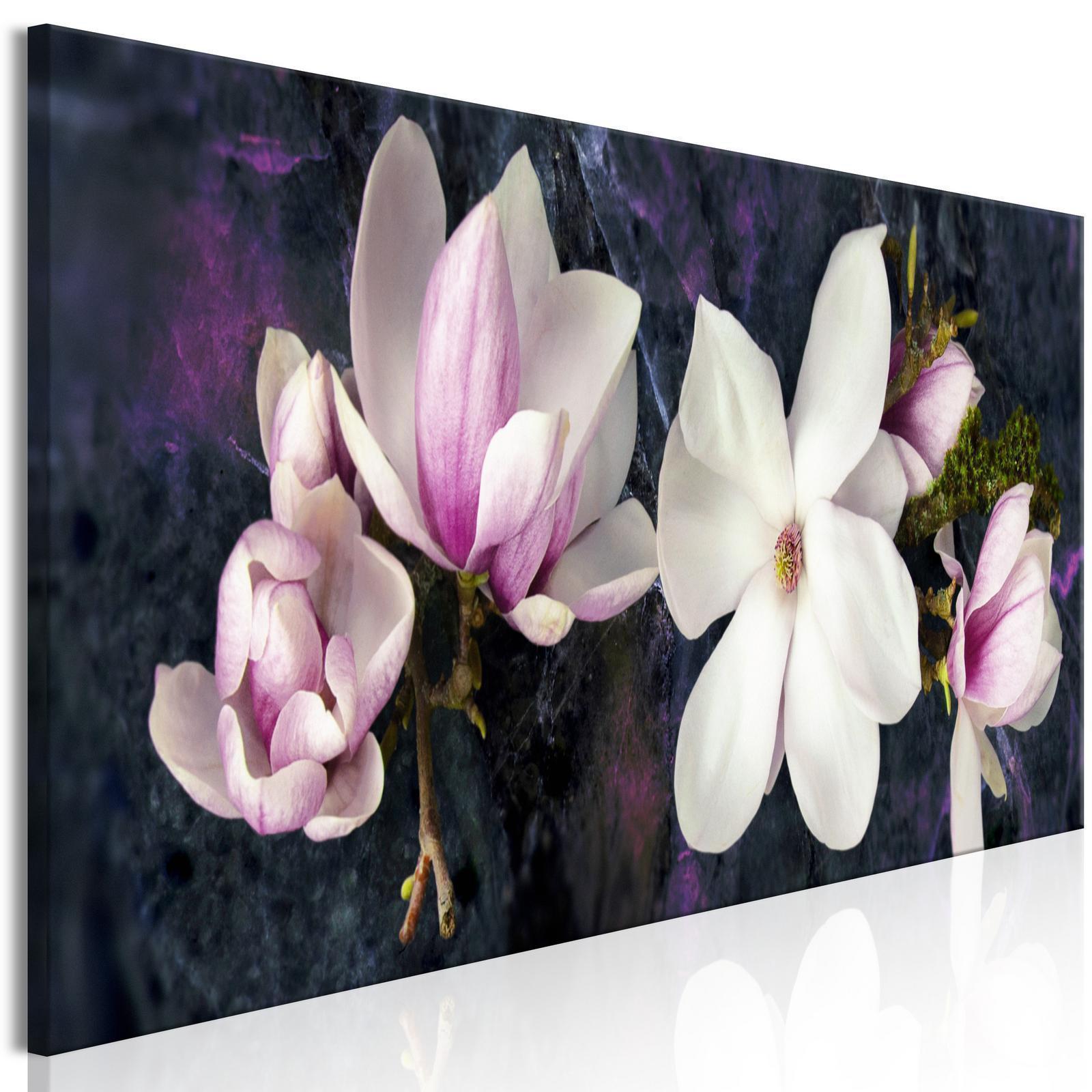 Tavla - Avant-Garde Magnolia (1 Part) Narrow Violet-Tavlor-Artgeist-peaceofhome.se