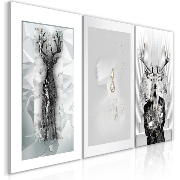 Tavla - Beauty of Nature (3 Parts)-Tavlor-Artgeist-Premium print-120x60-peaceofhome.se