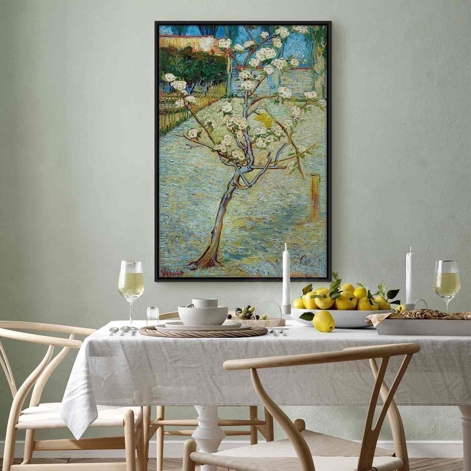 Tavla - Blossoming Pear Tree-Tavlor-Artgeist-peaceofhome.se