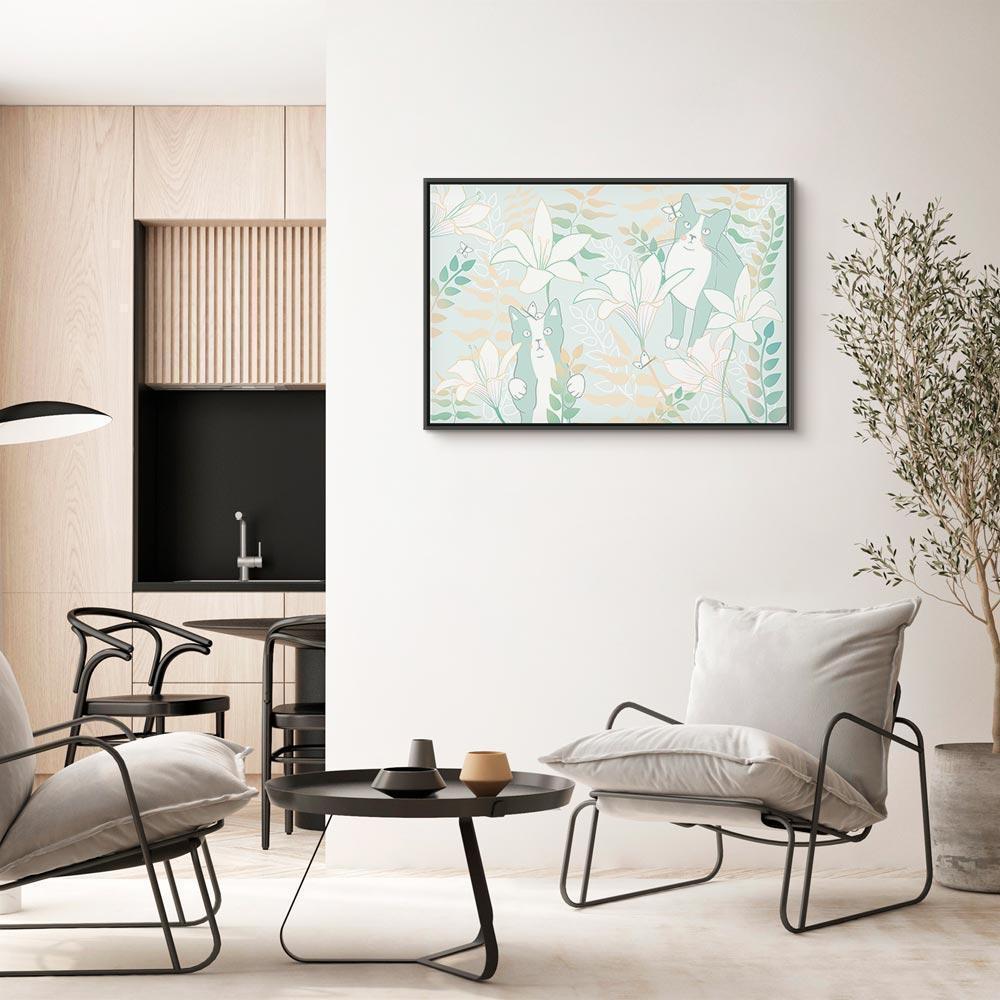 Tavla - Cat Matters (1 Part) Wide - Third Variant-Tavlor-Artgeist-peaceofhome.se