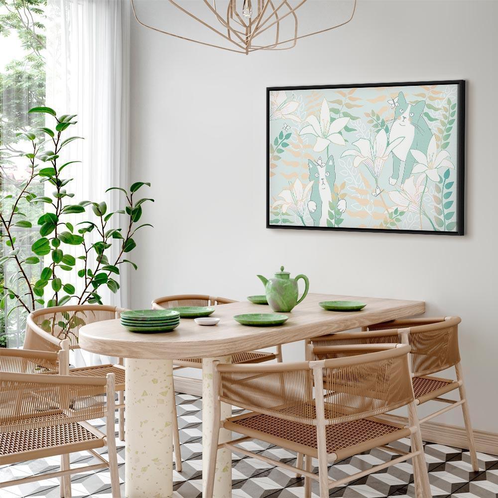 Tavla - Cat Matters (1 Part) Wide - Third Variant-Tavlor-Artgeist-peaceofhome.se