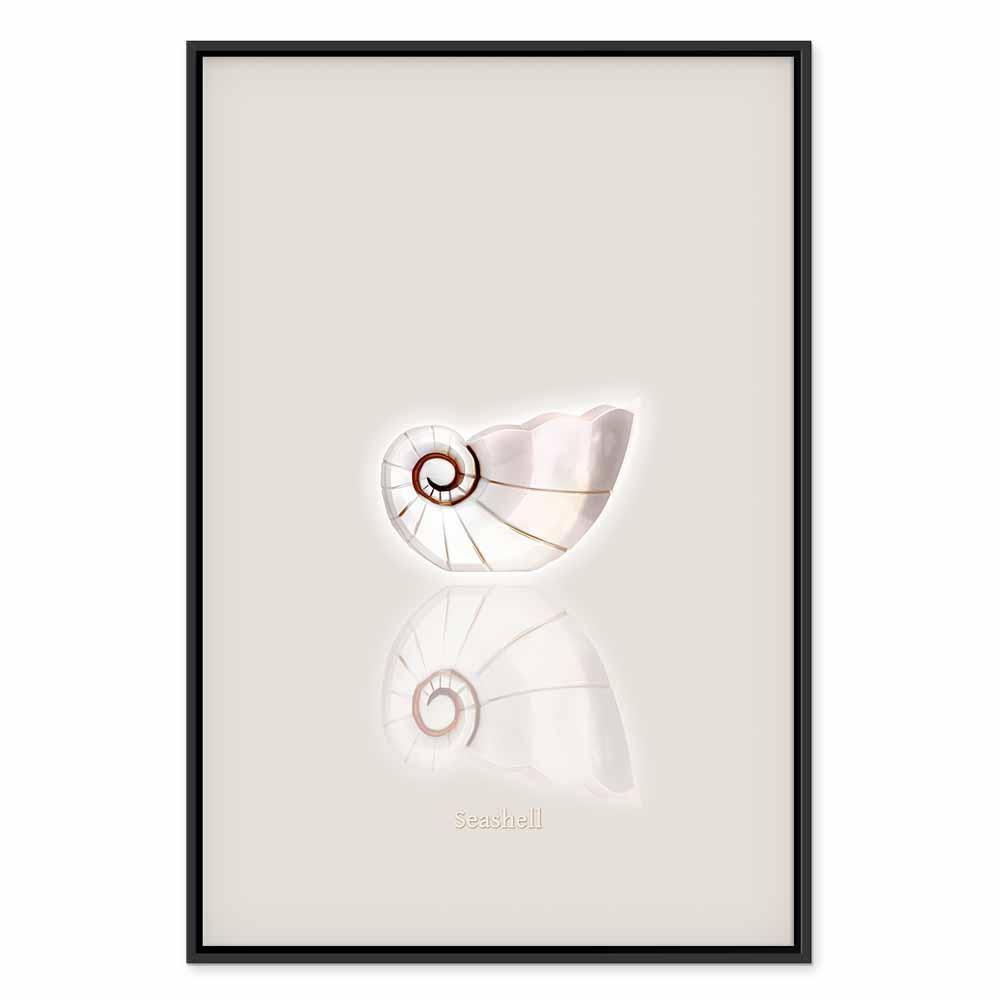 Tavla - Ceramic Shell (1 Part) Vertical-Tavlor-Artgeist-peaceofhome.se