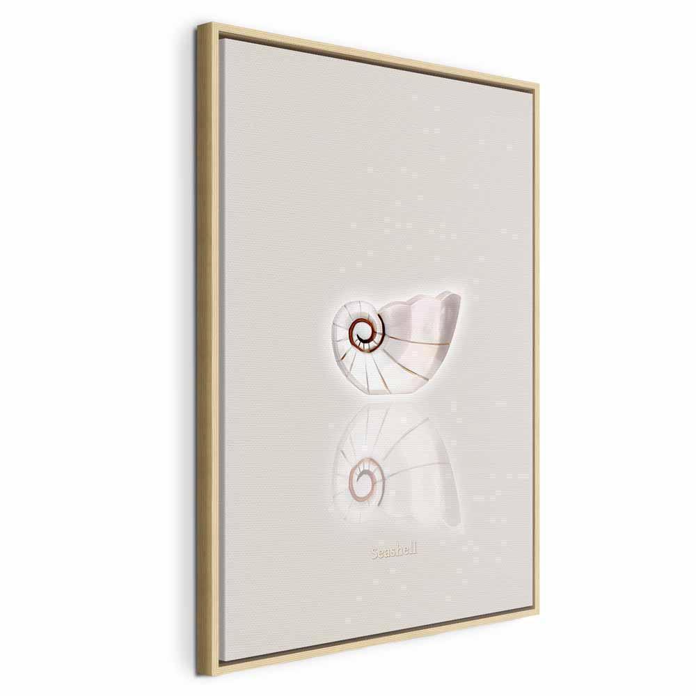 Tavla - Ceramic Shell (1 Part) Vertical-Tavlor-Artgeist-peaceofhome.se