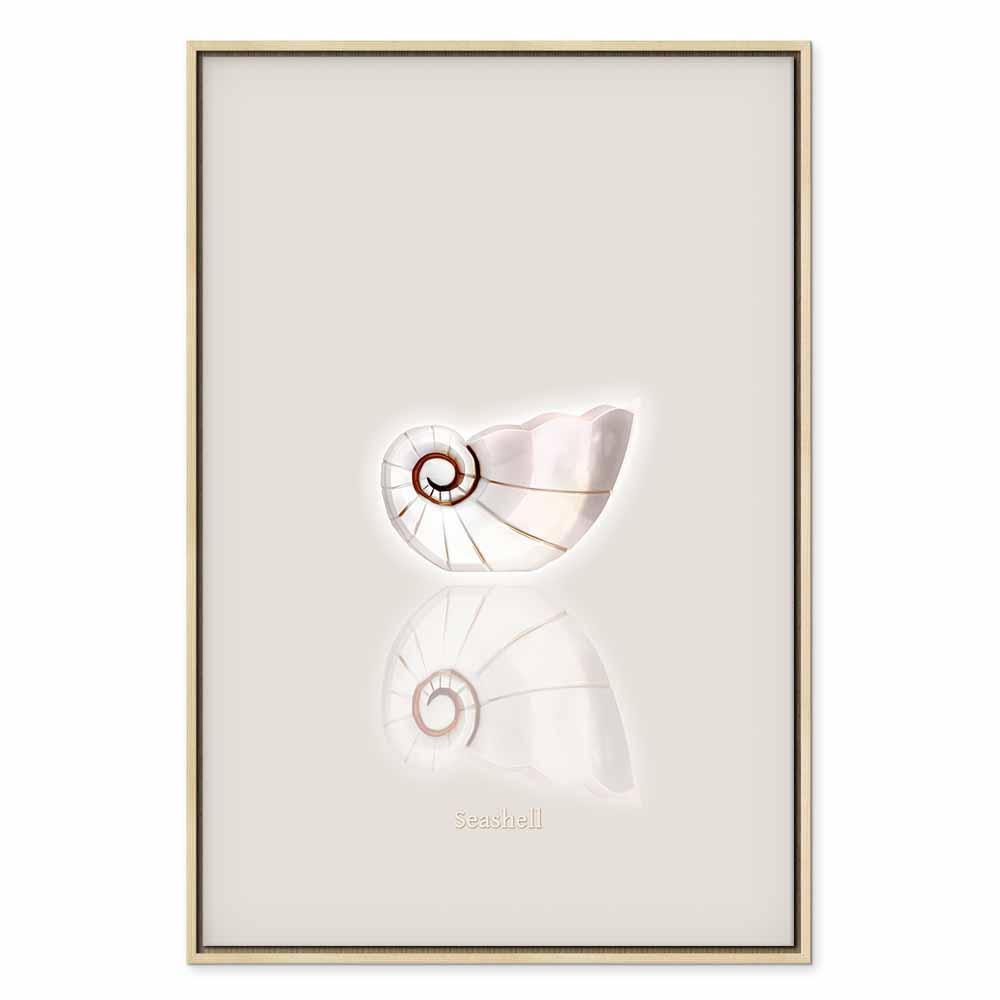 Tavla - Ceramic Shell (1 Part) Vertical-Tavlor-Artgeist-peaceofhome.se