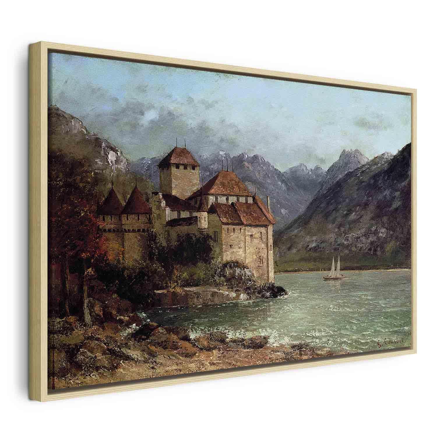 Tavla - Chillon Castle-Tavlor-Artgeist-peaceofhome.se