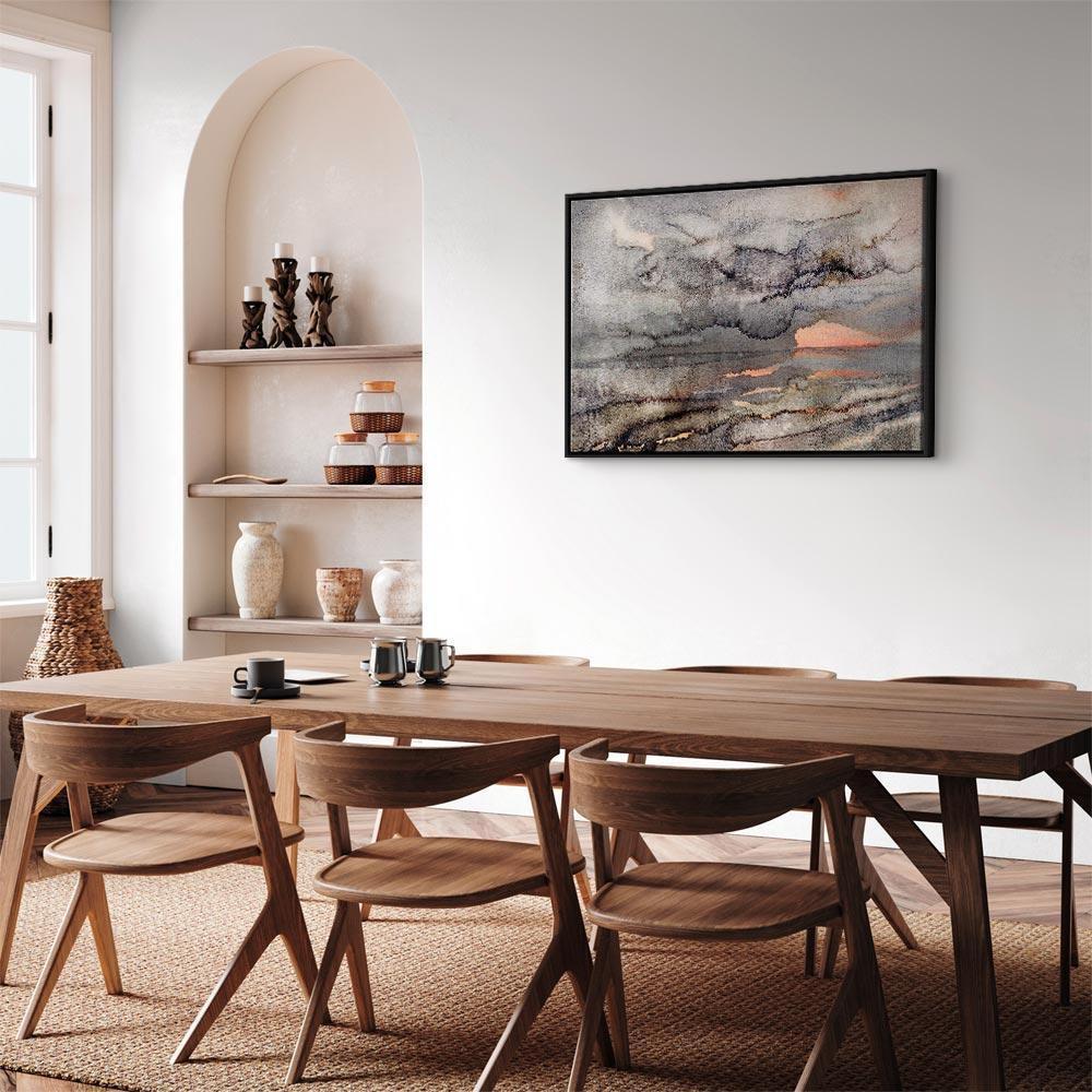 Tavla - Connected Clouds (1 Part) Wide-Tavlor-Artgeist-peaceofhome.se