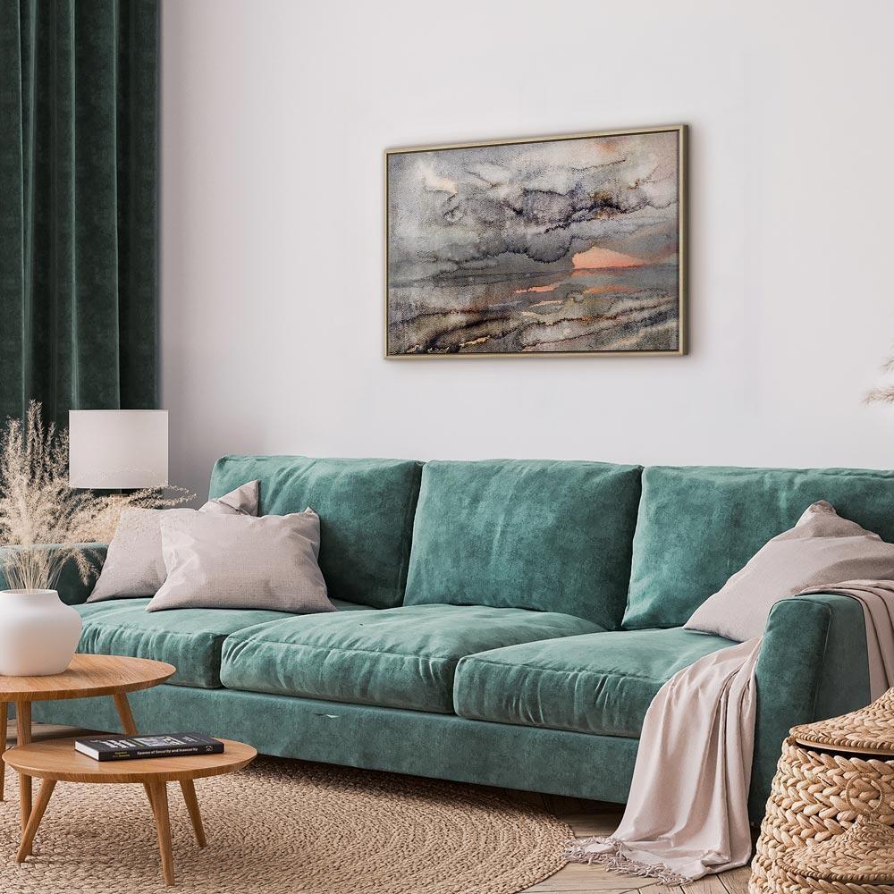 Tavla - Connected Clouds (1 Part) Wide-Tavlor-Artgeist-peaceofhome.se