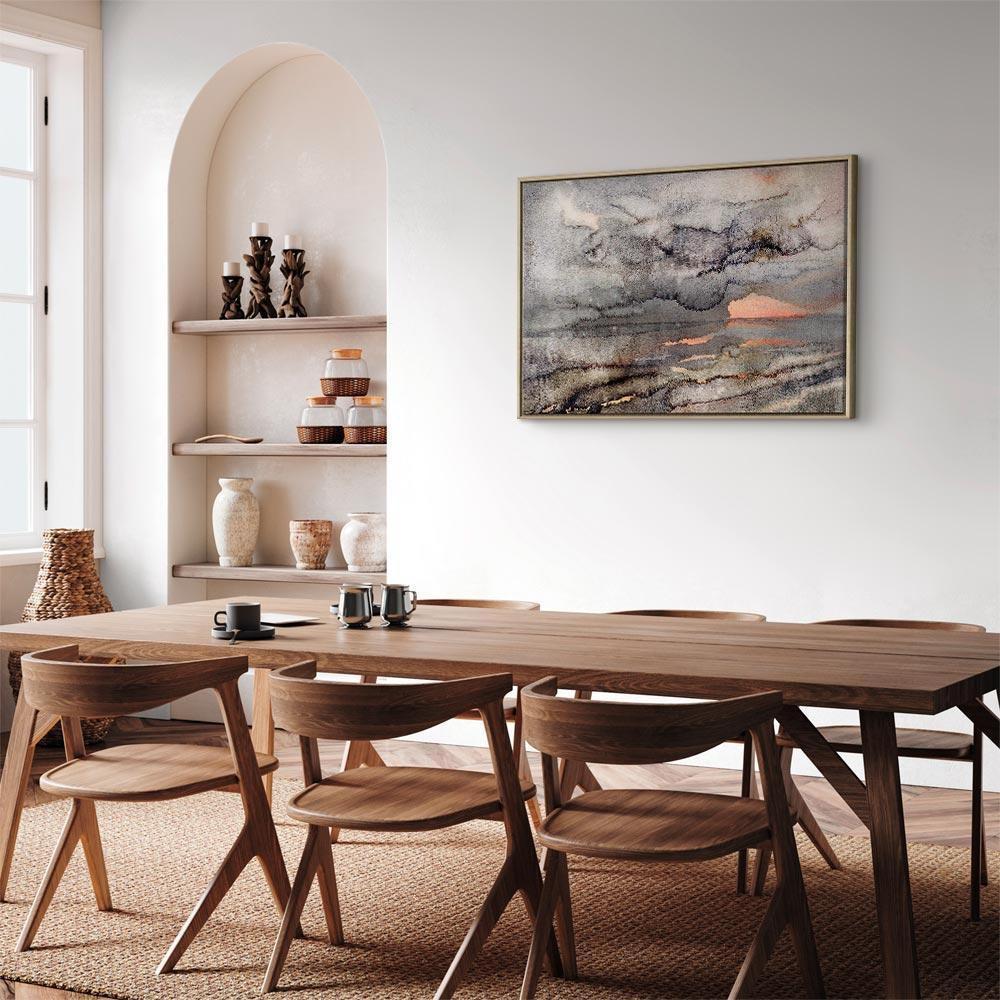 Tavla - Connected Clouds (1 Part) Wide-Tavlor-Artgeist-peaceofhome.se