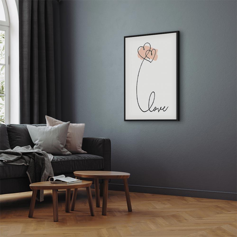 Tavla - Connected in the Clouds (1 Part) Vertical-Tavlor-Artgeist-peaceofhome.se