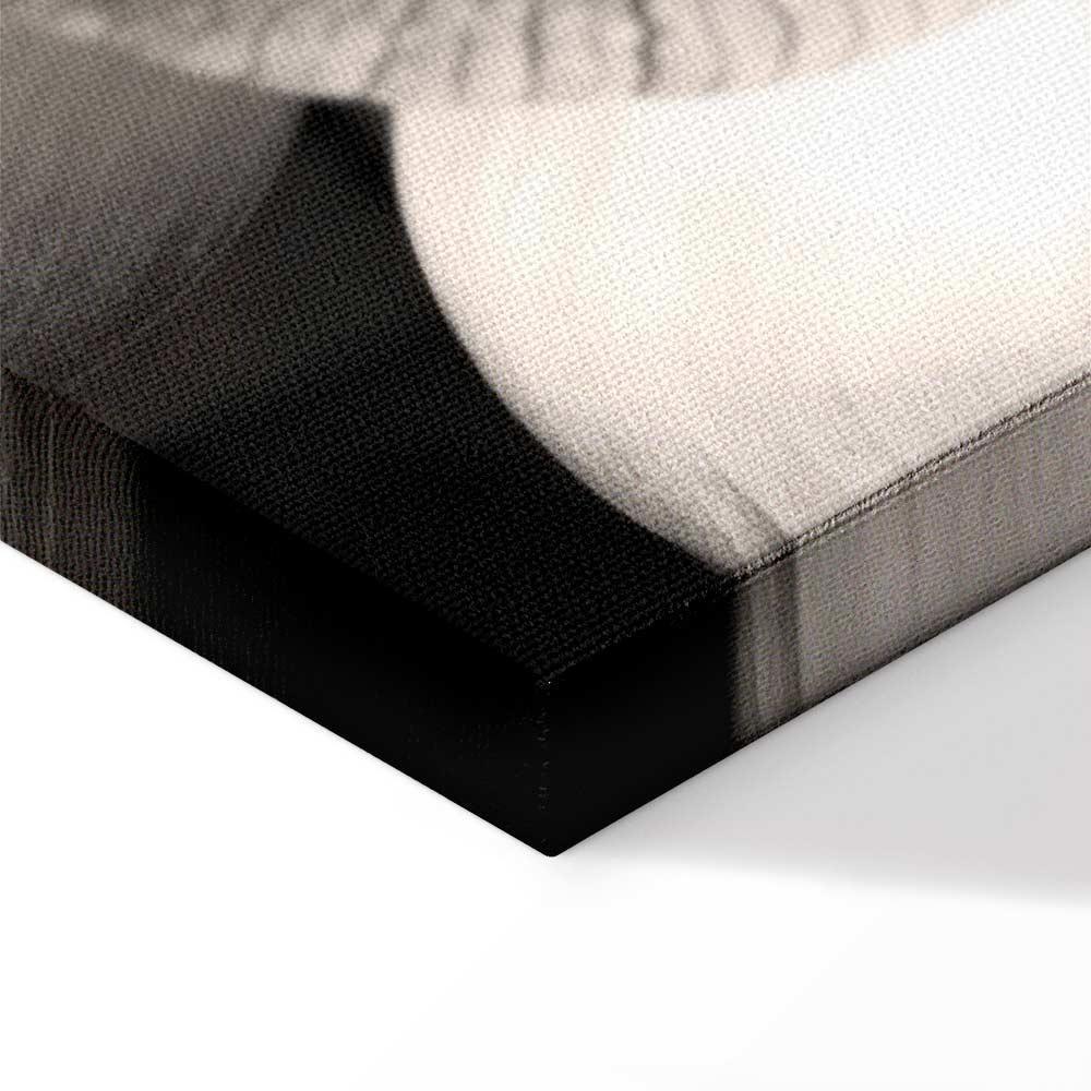 Tavla - Delicacy of Petals in Nature (1-part) - Flower in Black and White-Tavlor-Artgeist-peaceofhome.se