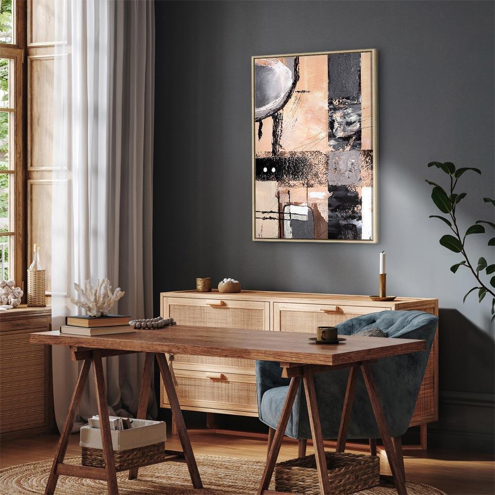 Tavla - Enchanted Visions (1-part) - Artistic Background in Abstract Form-Tavlor-Artgeist-peaceofhome.se