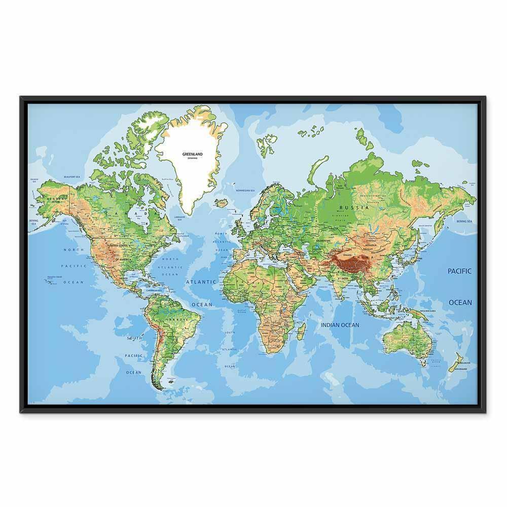 Tavla - Explore the World!-Tavlor-Artgeist-peaceofhome.se