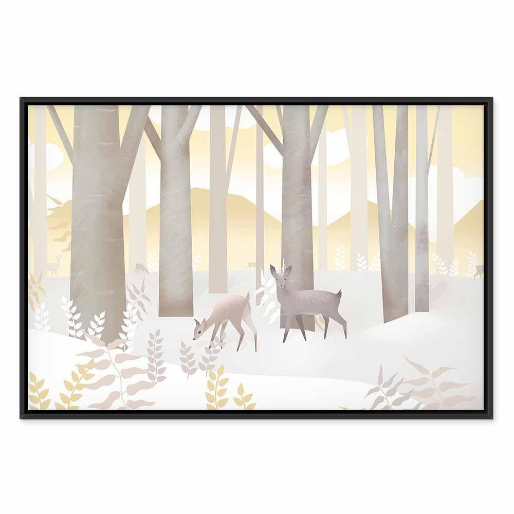 Tavla - Fairy-Tale Forest (1 Part) Vertical - Third Variant-Tavlor-Artgeist-peaceofhome.se