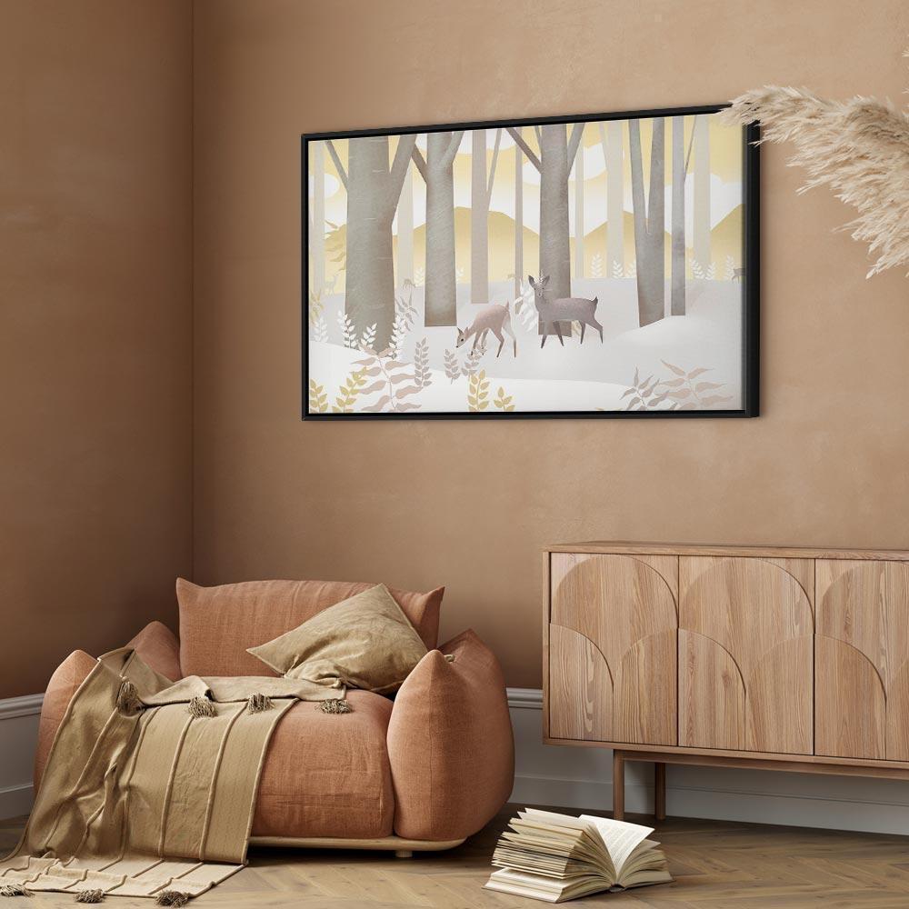 Tavla - Fairy-Tale Forest (1 Part) Vertical - Third Variant-Tavlor-Artgeist-peaceofhome.se
