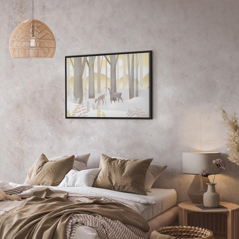 Tavla - Fairy-Tale Forest (1 Part) Vertical - Third Variant-Tavlor-Artgeist-peaceofhome.se