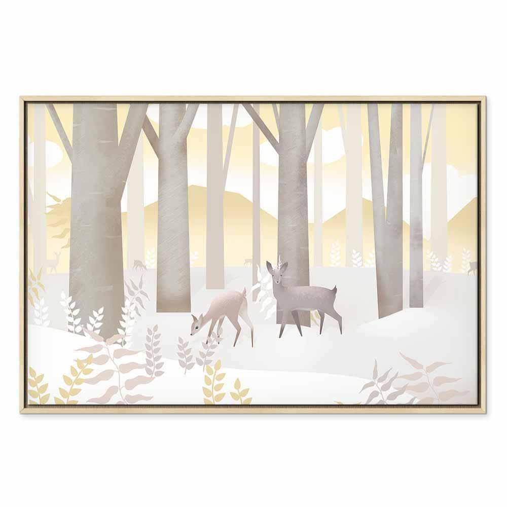 Tavla - Fairy-Tale Forest (1 Part) Vertical - Third Variant-Tavlor-Artgeist-peaceofhome.se