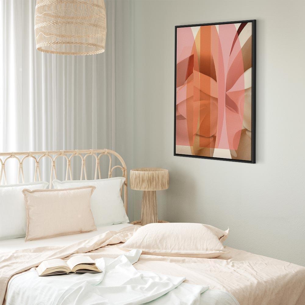 Tavla - Floral Kaleidoscope (1 Part) Vertical-Tavlor-Artgeist-peaceofhome.se