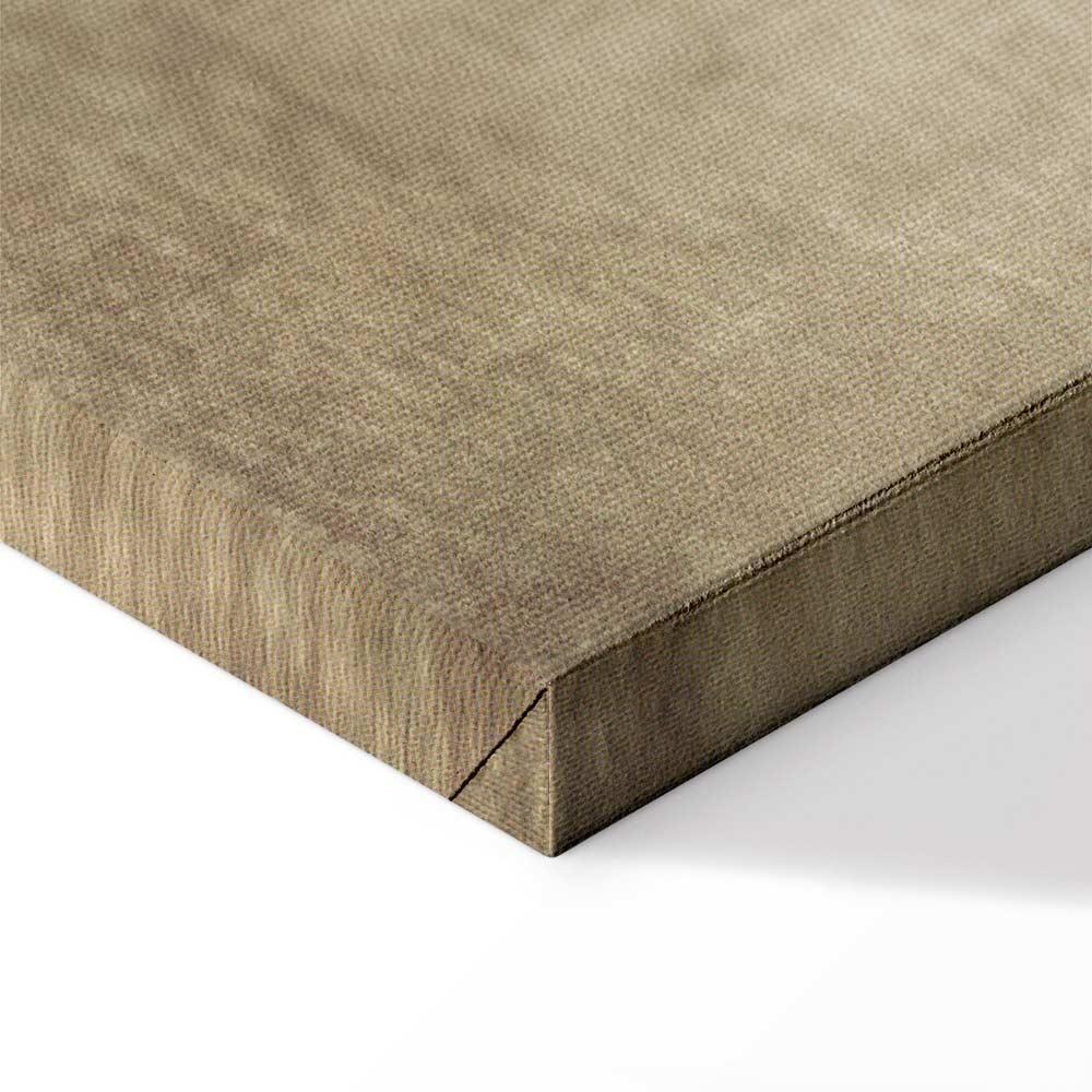 Tavla - Flowers in Beige (1 Part) Wide-Tavlor-Artgeist-peaceofhome.se